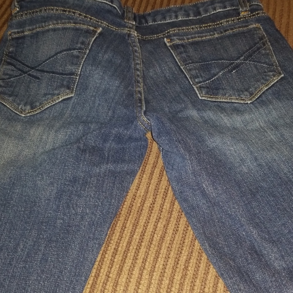Aeropostale denim Bermuda jeans... whoaaa